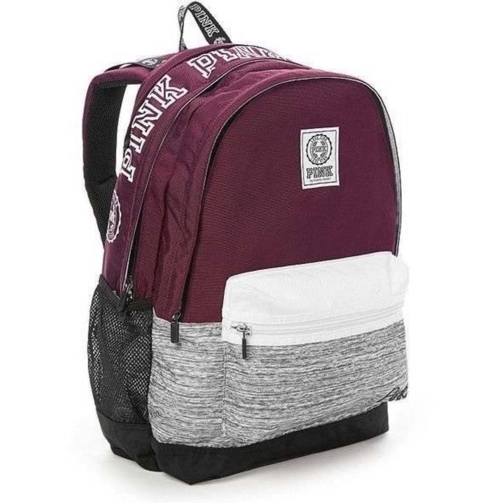 PINK Victoria Secret Maroon Backpack